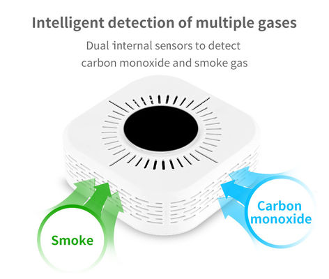 Hauptgas-Warnungs-hoher Empfindlichkeits-Kohlenmonoxid-Sensor-Rauch und Co-Warnung